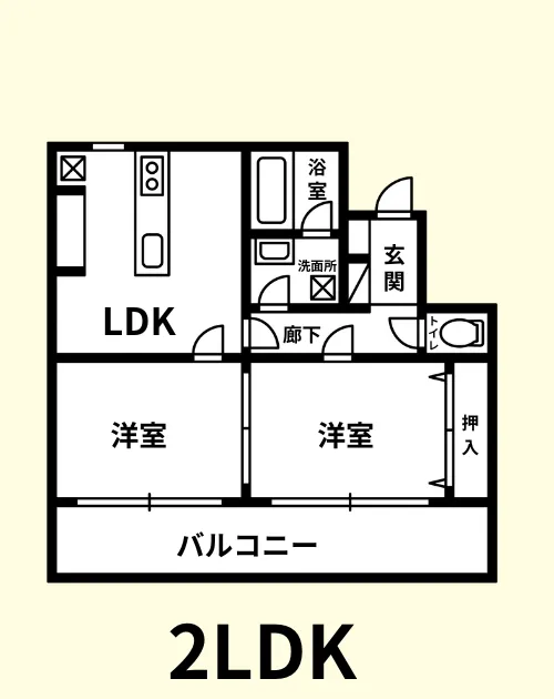 2LDK